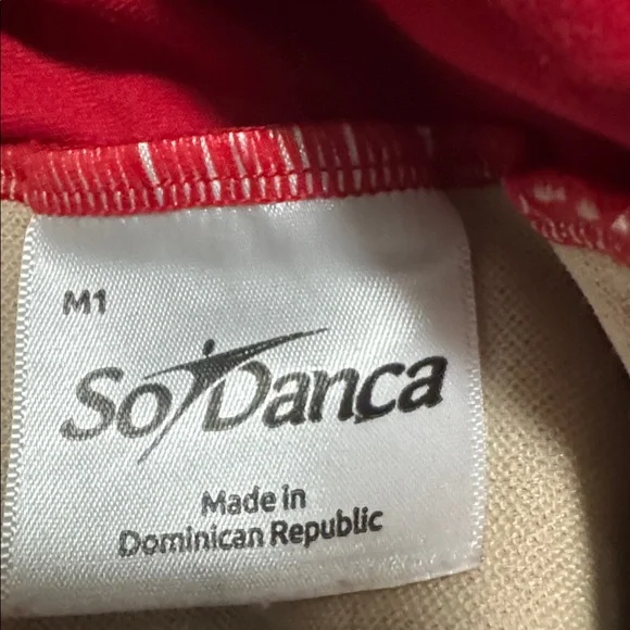 Elegant Red leotard for dance simple with off shoulders in lace. Matching skirt